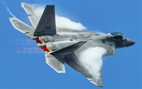 F22 Raptor Afterburner & Sonic Boom [1.600px × 1.000px] : MilitaryPorn