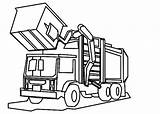 Garbage Truck Printable Coloring Pages At GetDrawings  Free Download sketch template