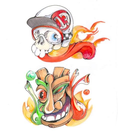 Lowbrow art set 1 by TheCoffeeBaron on DeviantArt