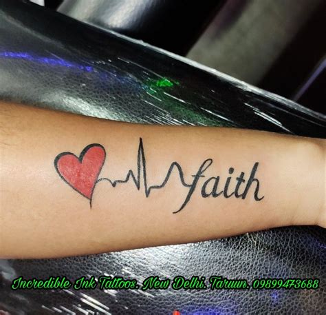 Aggregate 78+ faith heartbeat tattoo best - in.coedo.com.vn