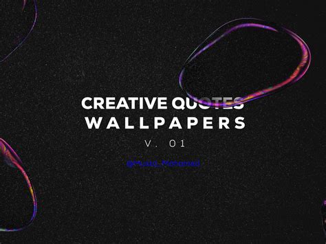 Creative Quotes Wallpapers V01 by MustaART on Dribbble