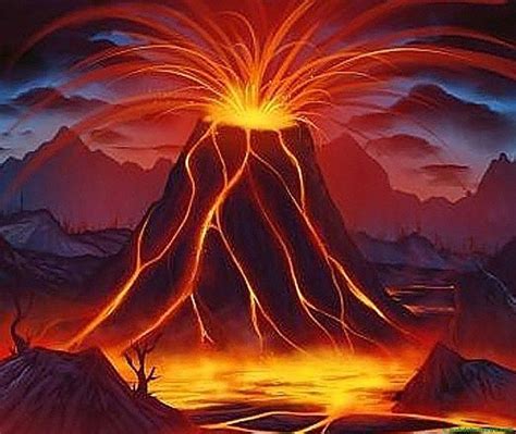 Los fenómenos naturales ilustrados con dibujos | Fenomenos naturales, Dibujos, Volcan dibujo