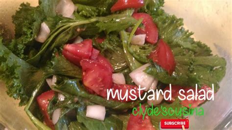 Mustard Salad | Mustasa - YouTube