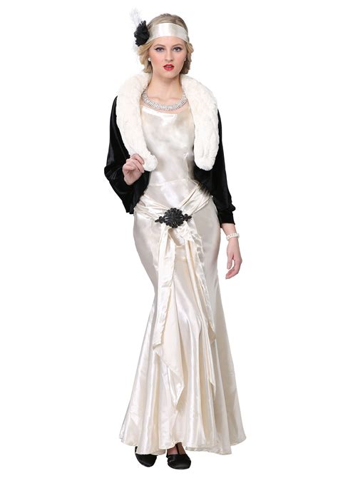 Plus Size Women's 1920s Socialite Costume | Decades Costumes