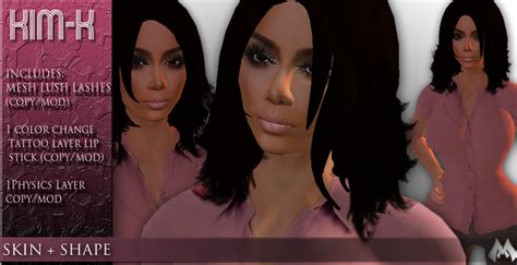 Second Life Marketplace - .::KIM-K SKIN PACK::.