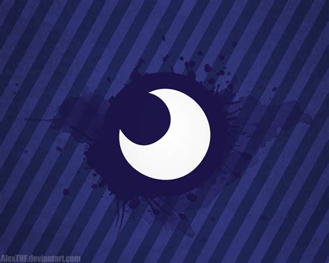 Princess Luna - Cutie Mark Wallpaper by AlexTHF on DeviantArt