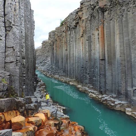 Basalt colomns canyon of eastern Iceland. So beautiful 😍 @Csaba&Bea @ Our Wanders . . . #iceland ...