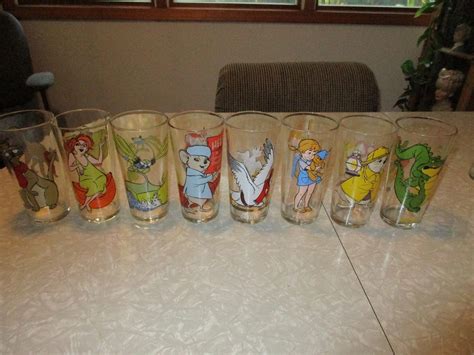 Complete SET Disney Rescuers Pepsi Glass LOT Rufus Evinrude Orville Penny 1977 | #1781861173