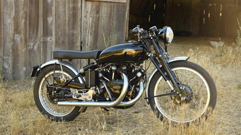 For Sale: A Vincent Black Lightning – The Fastest Production Motorcycle In The World In 1948