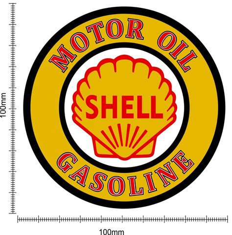 Classic Shell Sticker | Piston Graphics