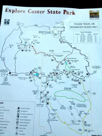 Custer State Park Map – Map Of The World