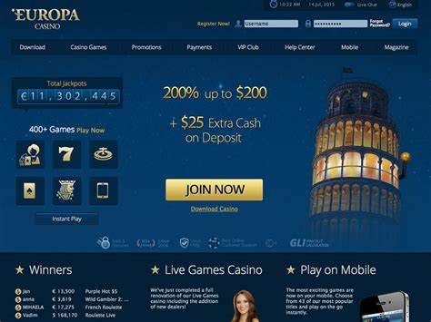 Europa Casino Review | DBestCasino.com