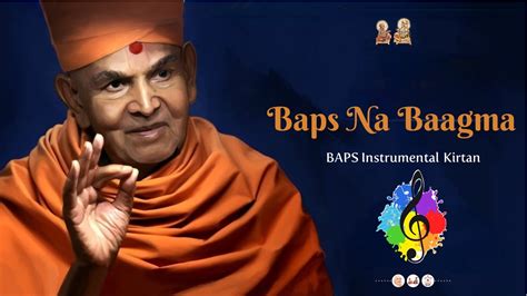 Baps Na Baagma Ame Fulada Khilya Re || BAPS Instrumental Kirtan - YouTube