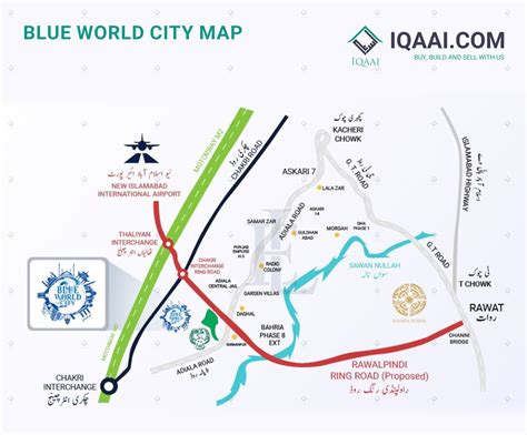 Blue World City | Maps | IQAAI Marketing