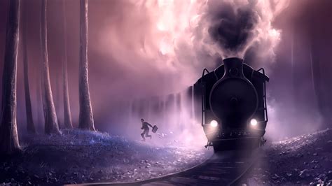 Steam Train Escape 4K wallpaper