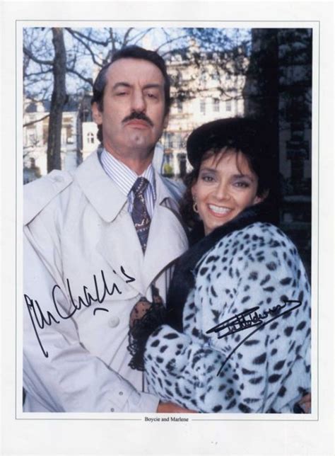 Boycie and Marlene in Fur Fantastic Double Signed 10x8 Photo - Del Boys ...