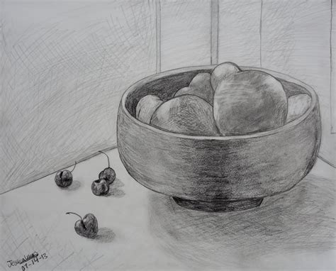 Fruit Bowl Sketch =w= by Heali-Aquastar on DeviantArt