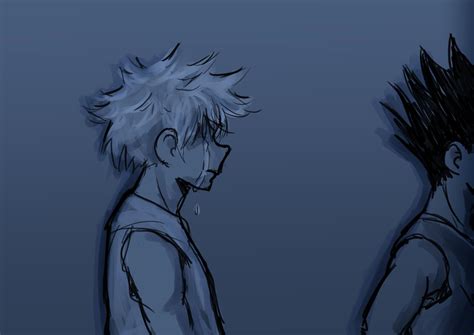 Sad Gon and Killua Fan Art : r/HunterXHunter