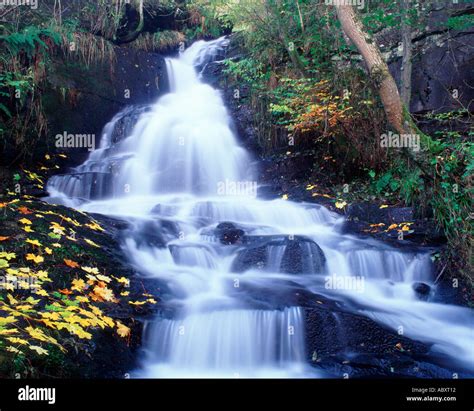 Waterfall, Perth, Kinross, Scotland Stock Photo - Alamy