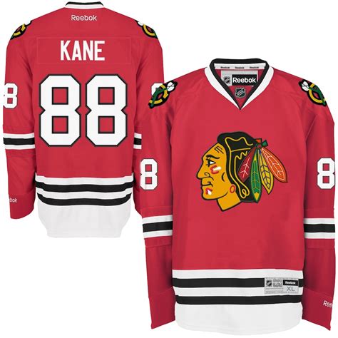 Reebok Patrick Kane Chicago Blackhawks Red Home Premier Jersey