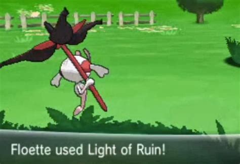 Eelektross News: Pokemon X and Y AZ Floette with Light of Ruin