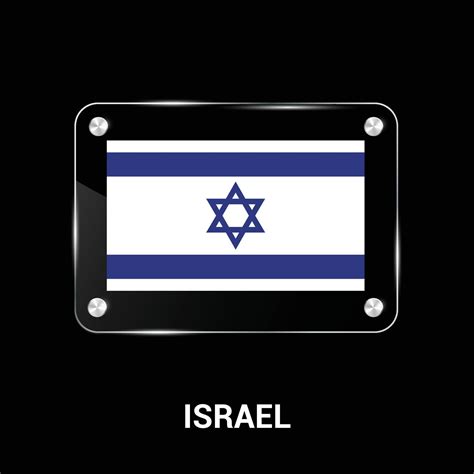 Israel flag design vector 13367105 Vector Art at Vecteezy