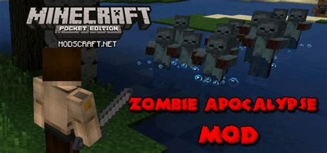 Mod Zombie Apocalypse for Minecraft PE 1.0