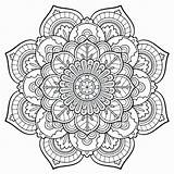 Nature Mandalas Coloring Book Pages sketch template