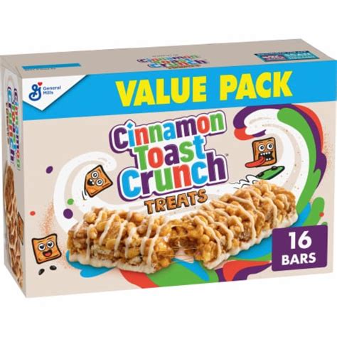 General Mills Cinnamon Toast Crunch Cereal Bars, 16 ct - Kroger