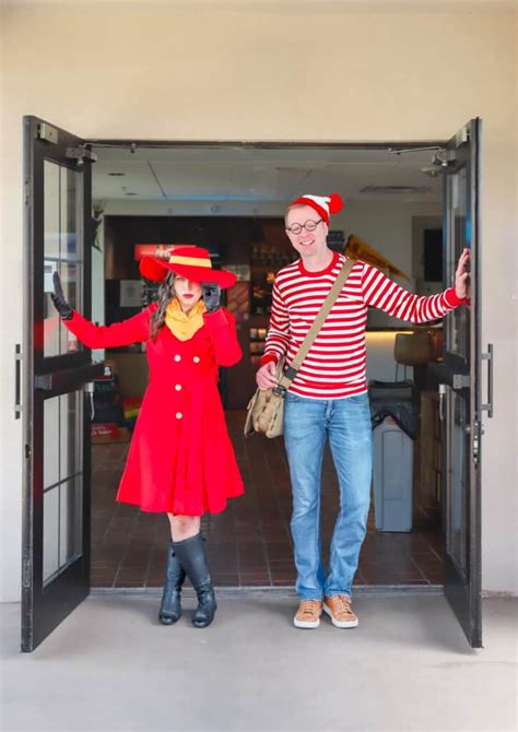 Carmen Sandiego Costume (+ Waldo Couple's Costume Add-on) - Friday We're In Love