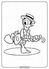 Free Printable Donald Duck Pdf Coloring Page 12  sketch template