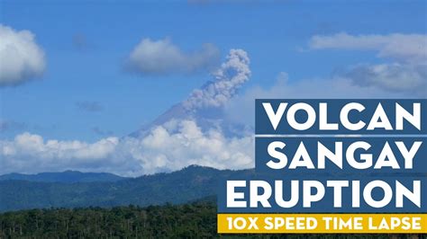 Volcan Sangay Eruption - YouTube