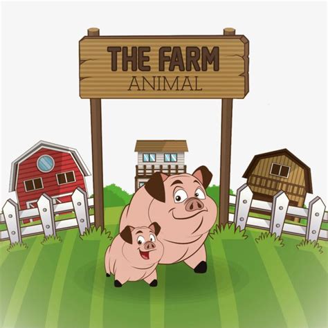 Pig Farms | Pig farming, Pig clipart, Cartoon animals