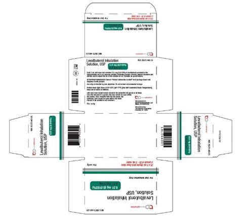 Levalbuterol - FDA prescribing information, side effects and uses