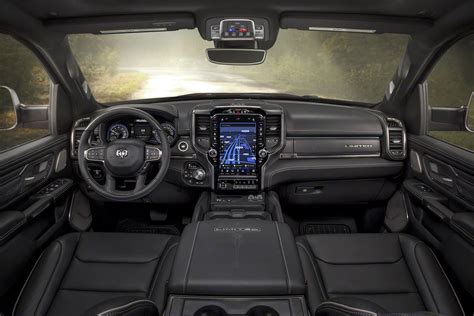 2019-ram-1500-limited-12-inch-interior - The Fast Lane Truck