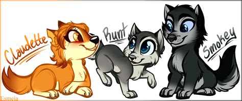 Redesigned Kate/Humphrey Pups by TheSoleil on DeviantArt