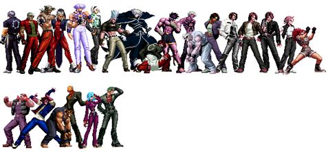 KOF Anthology All Characters Pack - [ EDITS & ADD-ONS ] - Mugen Free ...