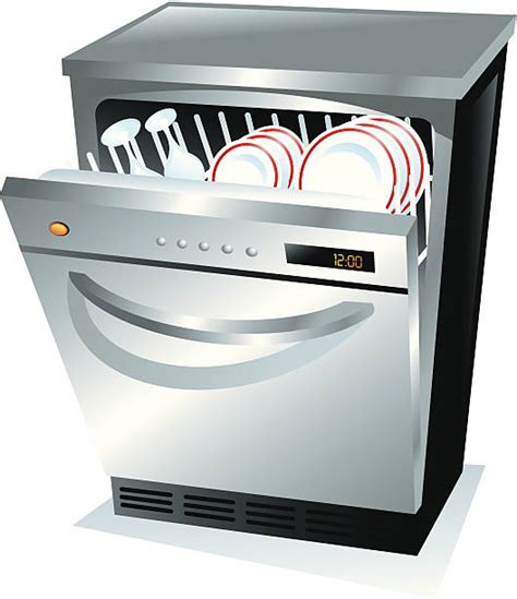 Royalty Free Commercial Dishwasher Clip Art, Vector Images & Illustrations - iStock