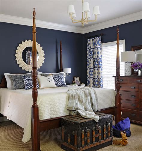 Navy Blue Wall Paint Ideas : Tiles Schemes Masterpiece Opulent ...