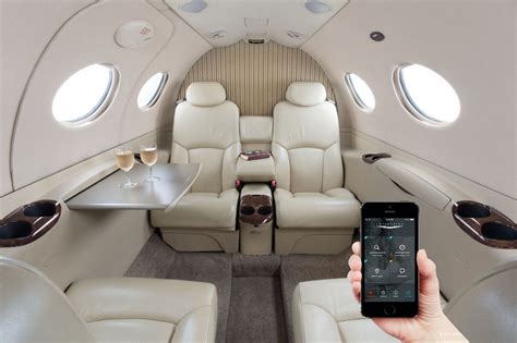 Citation #Mustang Interior. Book your #PrivateJet at anytime directly from your Phone with your ...