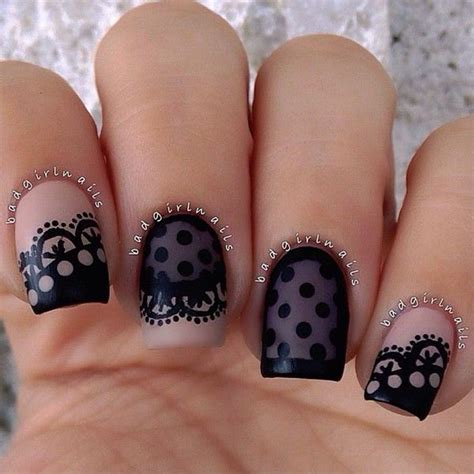 60 Lace Nail Art Designs & Tutorials For You To Get The Fashionable ...