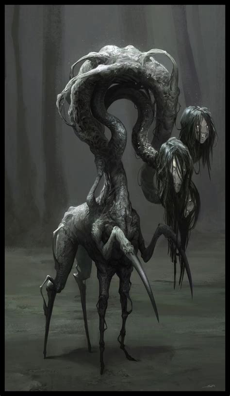 -- Share via Artstation iOS App, Artstation © 2017 | Mythical creatures art, Monster concept art ...