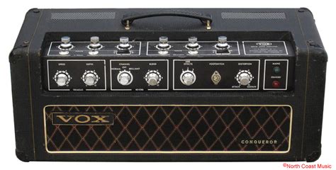 Vox Conqueror Amplifier | Vox design, Vox, Vox amplifiers