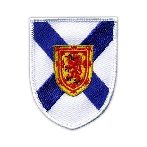 Coat of arms Novia Scotia Embroidered Patch/Badge