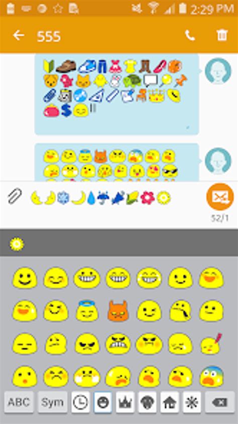 Emoji Font Message Maker لنظام Android - تنزيل