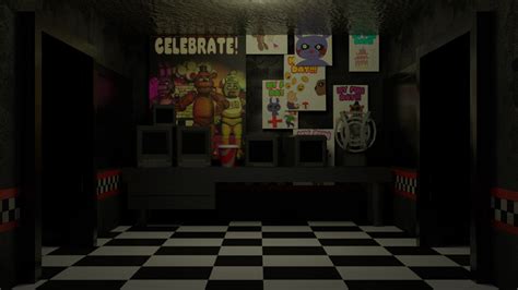 FNaF 1 Map Remake by SarturXz by SarturXz