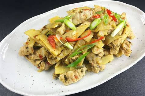 Stir-Fried Bamboo Shoots with Pork | Asian Inspirations