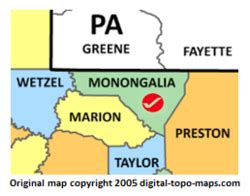 Monongalia County, West Virginia Genealogy • FamilySearch