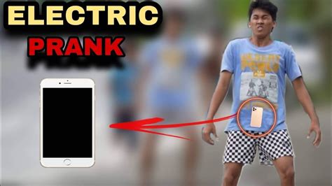 ELECTRIC PHONE "PUBLIC PRANK" | Social experiment - YouTube