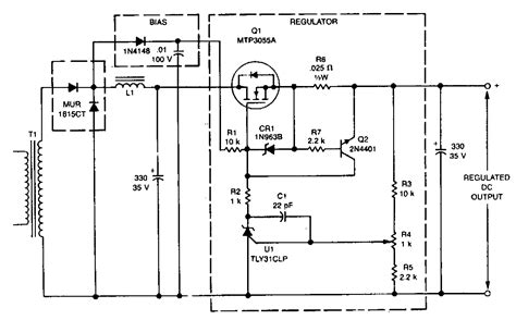 Very Low Dropout Linear Regulator Circuit Diagram | Electronic Circuit Diagrams & Schematics